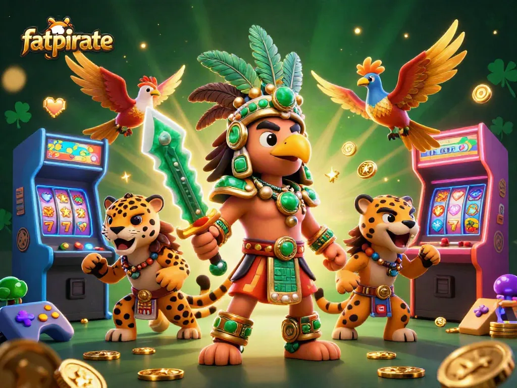 Experience the thrill at fatpirate casino with vibrant game elements and engaging characters.