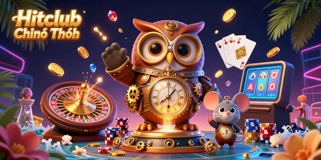 Engage in thrilling casino experiences with Hitclub Chính Thức, featuring vibrant game elements.